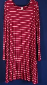 Old Navy Striped Swing Dress
